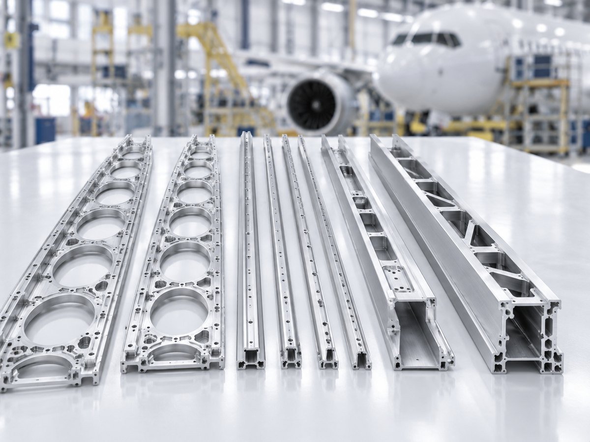 Aluminium extrusion applications for Aerospace
