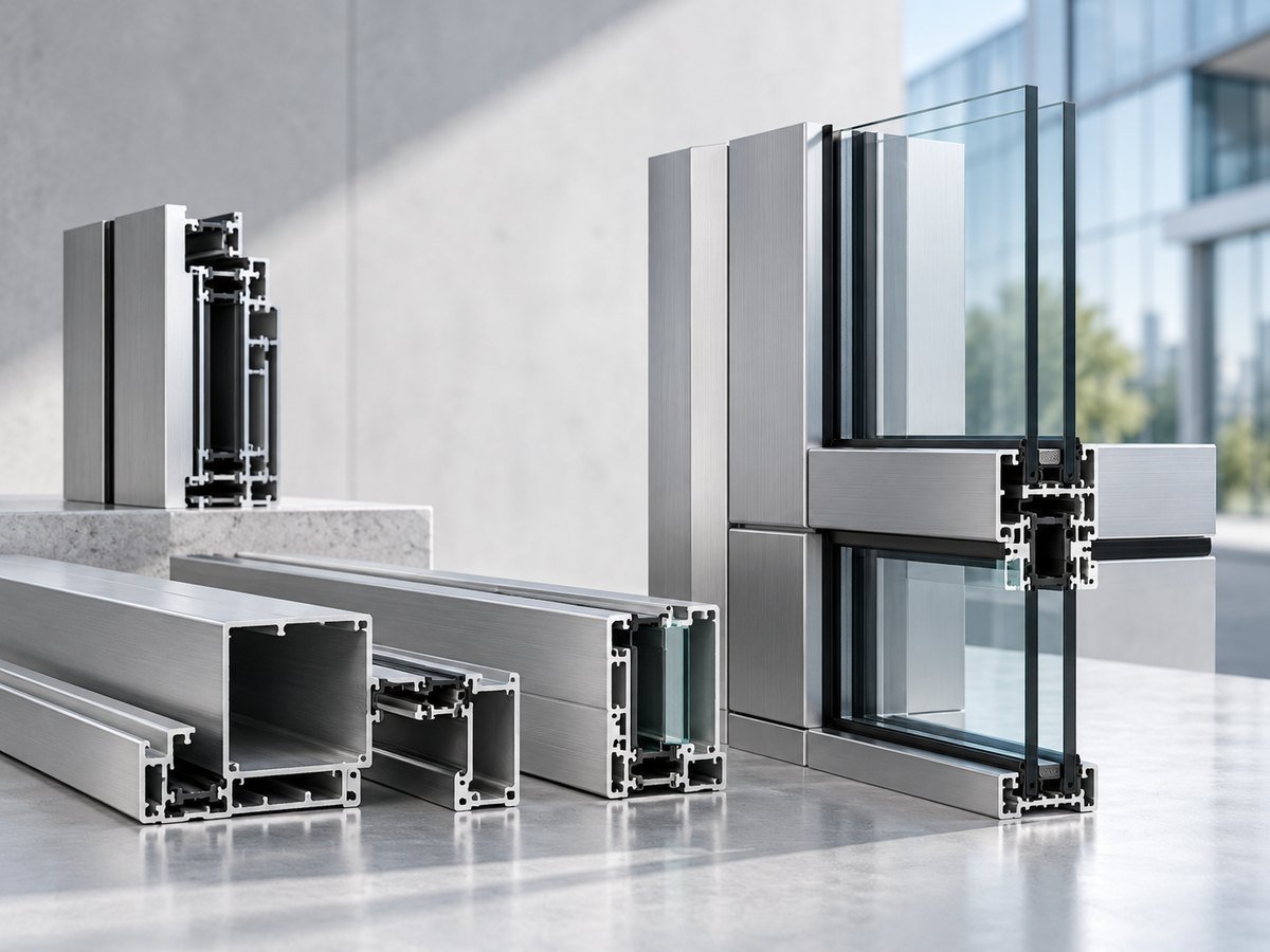 Aluminium extrusion applications for Architecture