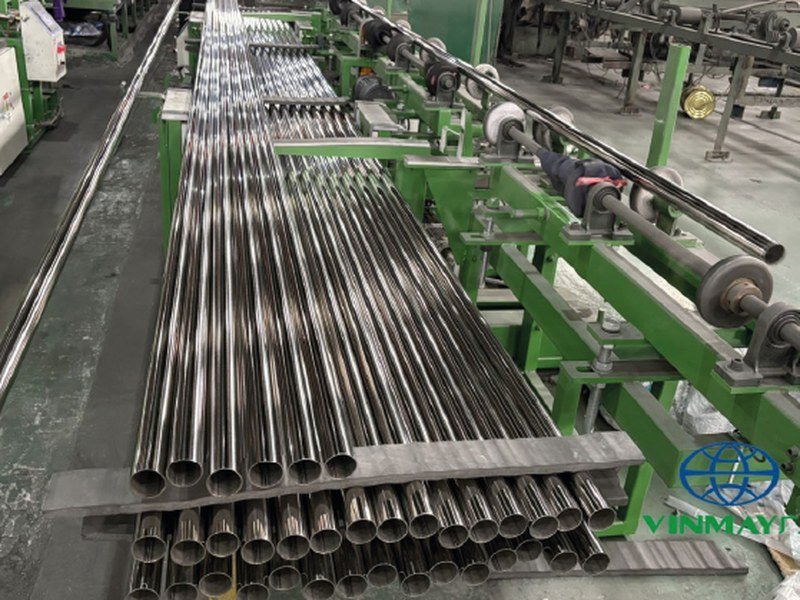 50 MN Stainless Steel Tube Extrusion Line, Shimonoseki, Japan